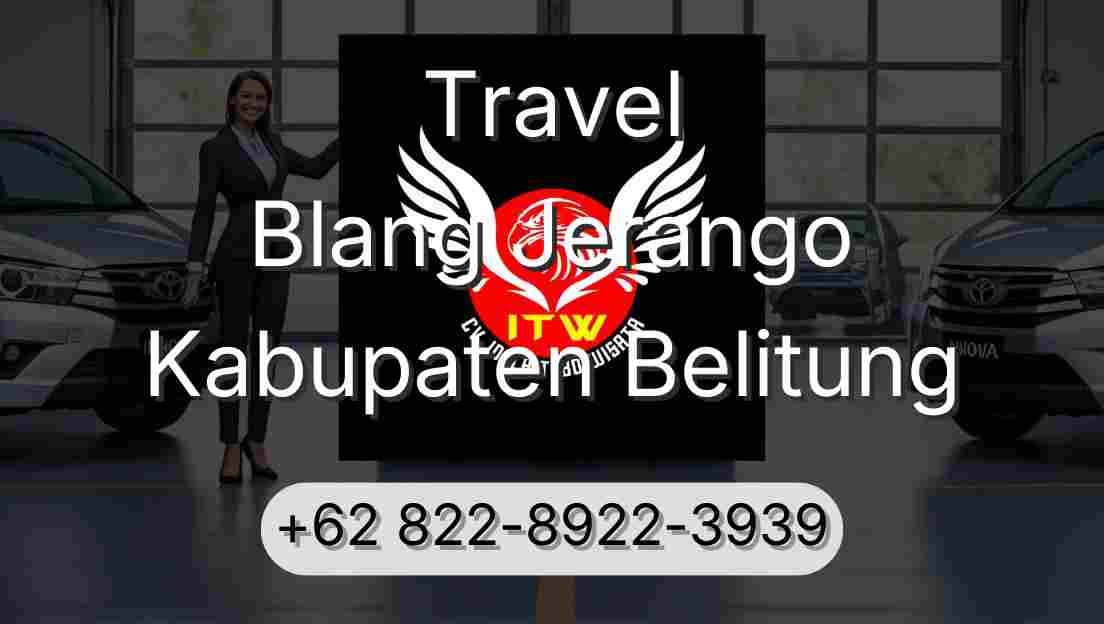 Travel Blang Jerango Kabupaten Belitung