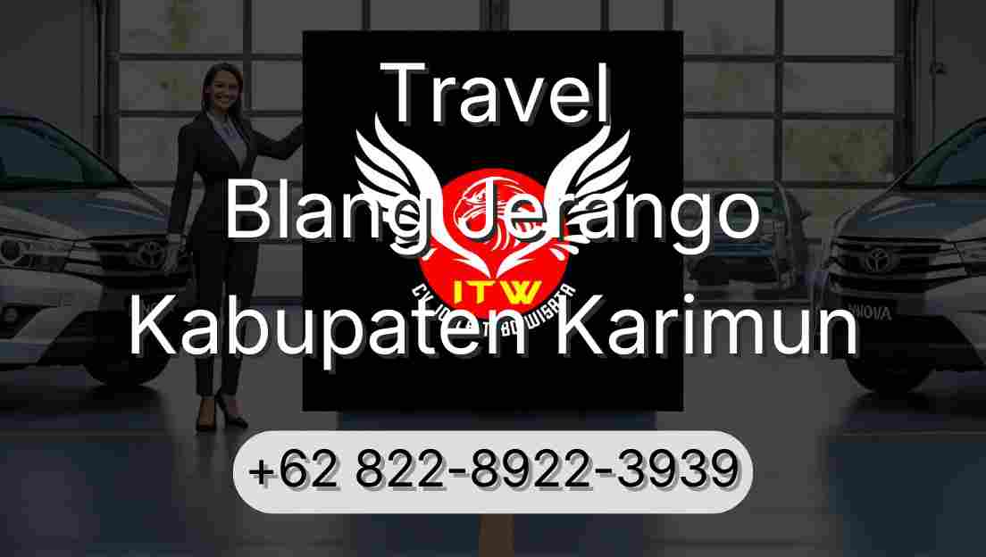 Travel Blang Jerango Kabupaten Karimun