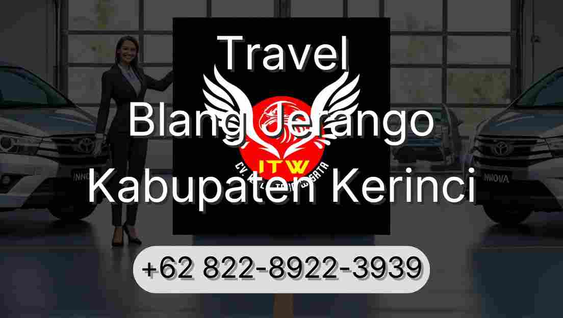 Travel Blang Jerango Kabupaten Kerinci