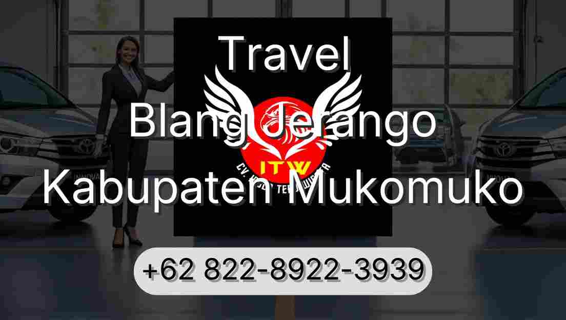 Travel Blang Jerango Kabupaten Mukomuko