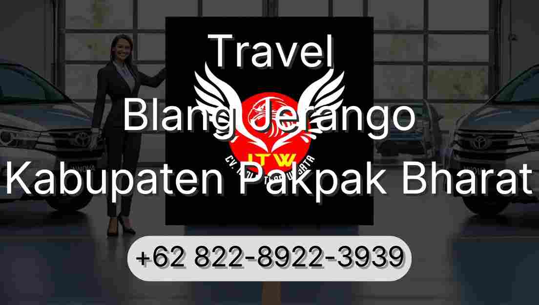 Travel Blang Jerango Kabupaten Pakpak Bharat