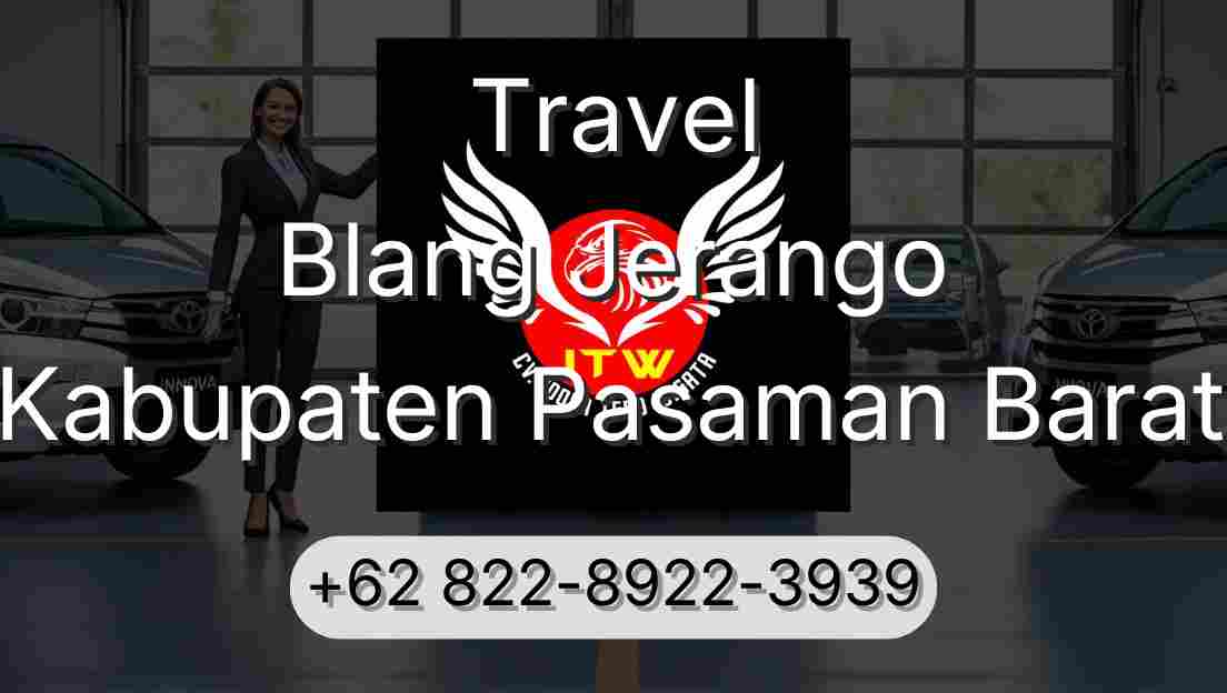 Travel Blang Jerango Kabupaten Pasaman Barat
