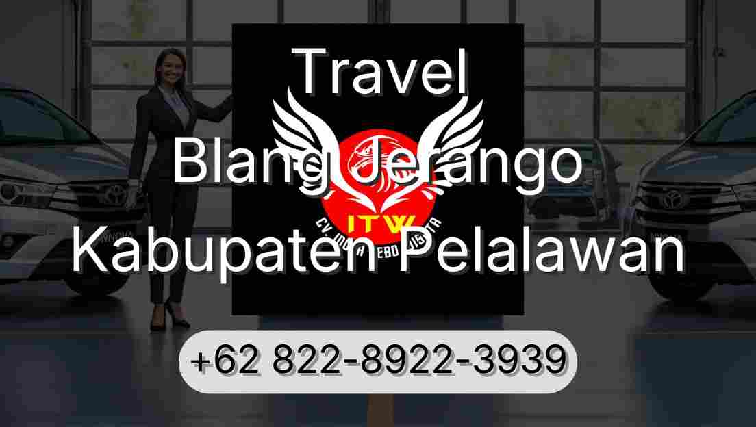 Travel Blang Jerango Kabupaten Pelalawan
