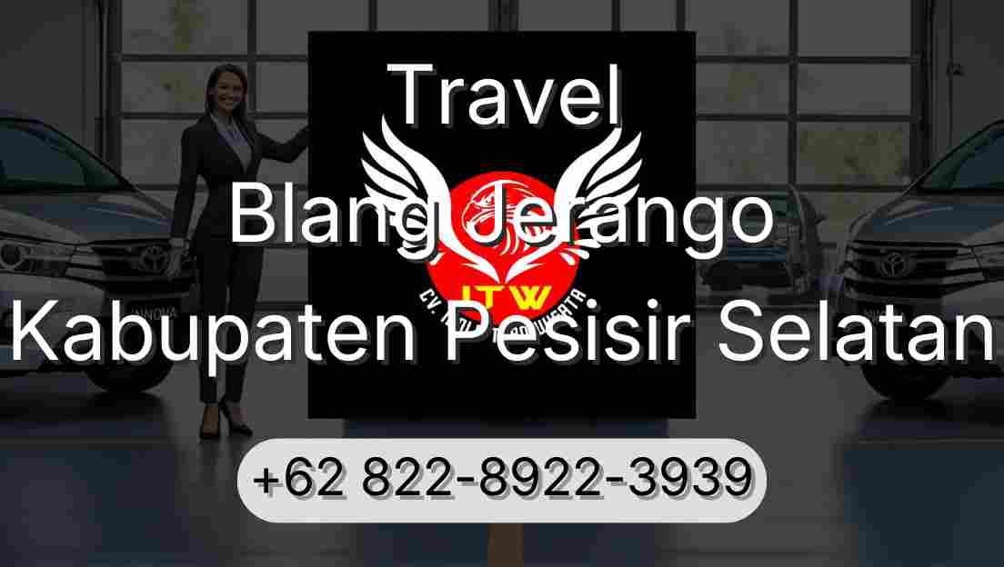 Travel Blang Jerango Kabupaten Pesisir Selatan