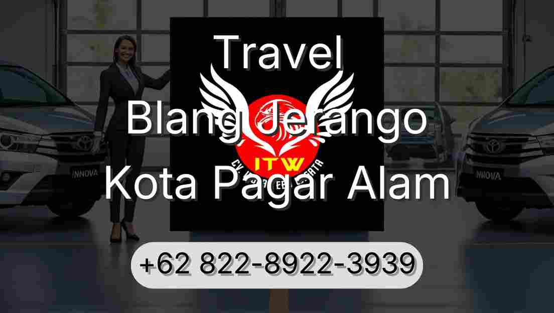 Travel Blang Jerango Kota Pagar Alam