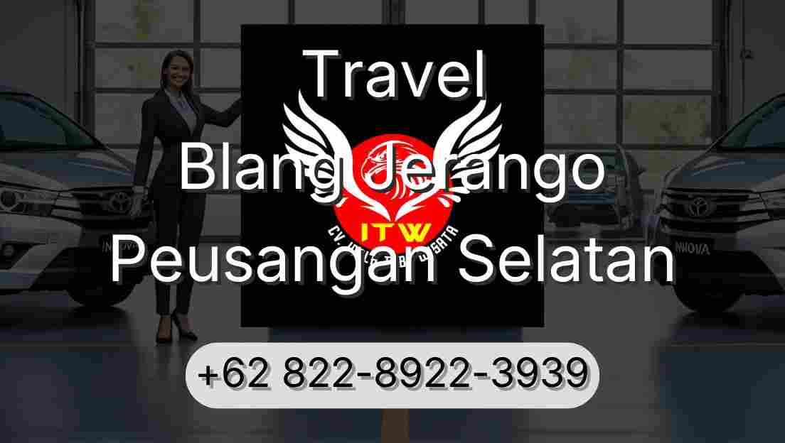 Travel Blang Jerango Peusangan Selatan