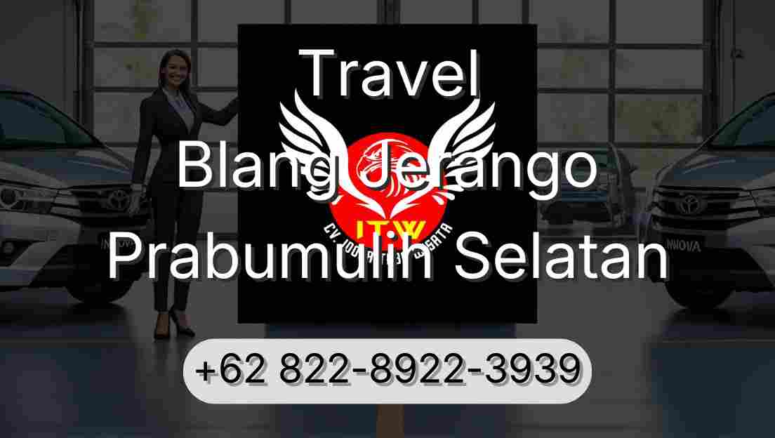 Travel Blang Jerango Prabumulih Selatan