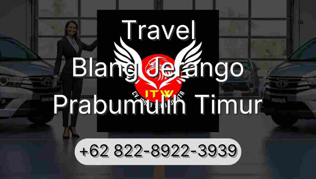 Travel Blang Jerango Prabumulih Timur
