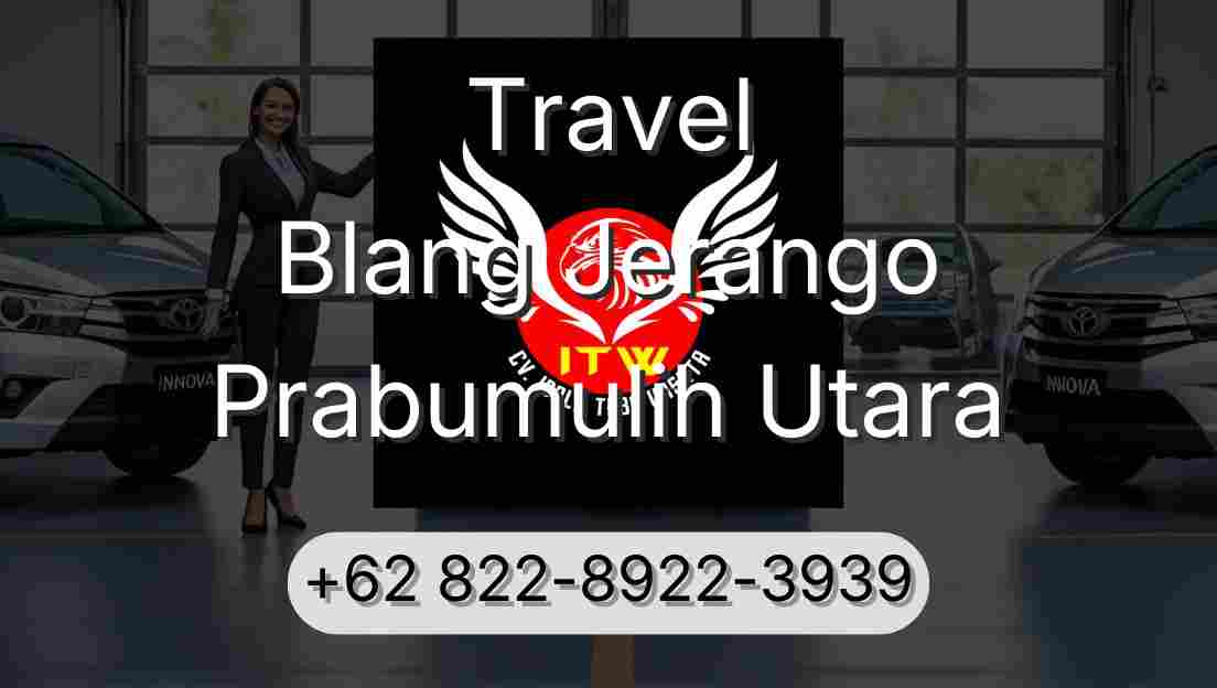 Travel Blang Jerango Prabumulih Utara