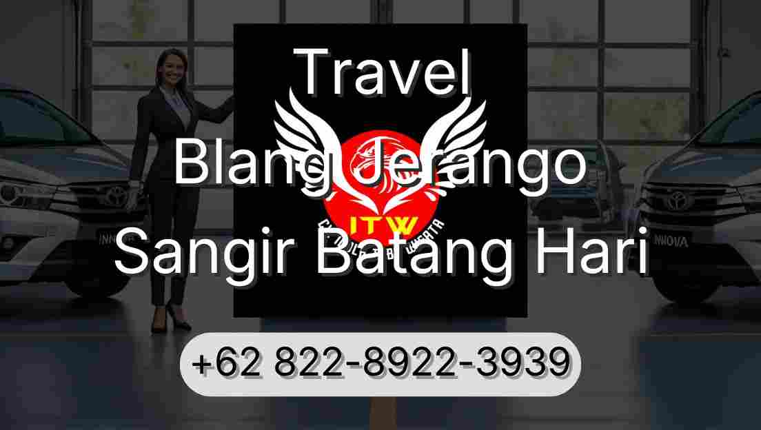 Travel Blang Jerango Sangir Batang Hari