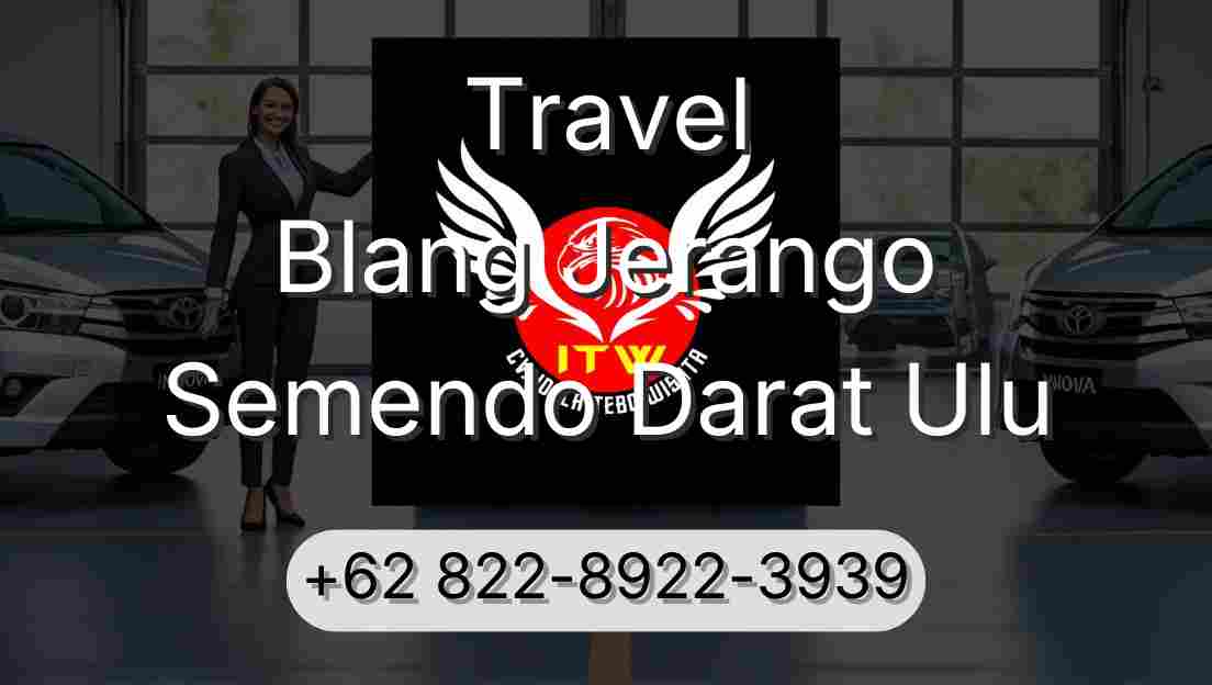 Travel Blang Jerango Semendo Darat Ulu