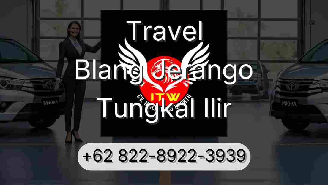Travel Blang Jerango Tungkal Ilir