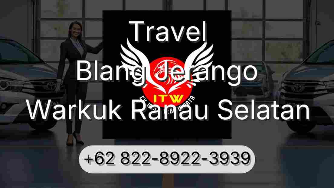 Travel Blang Jerango Warkuk Ranau Selatan