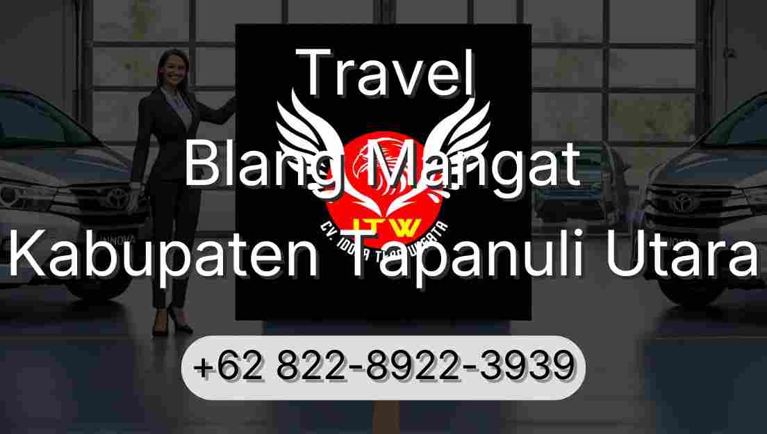 Travel Blang Mangat Kabupaten Tapanuli Utara