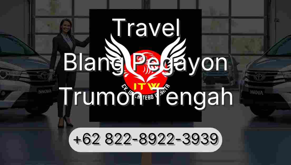 Travel Blang Pegayon Trumon Tengah