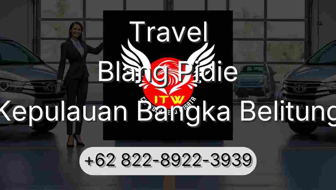 Travel Blang Pidie Kepulauan Bangka Belitung