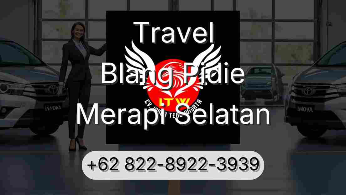 Travel Blang Pidie Merapi Selatan