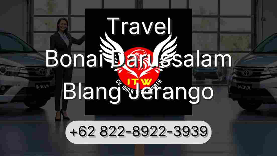 Travel Bonai Darussalam Blang Jerango