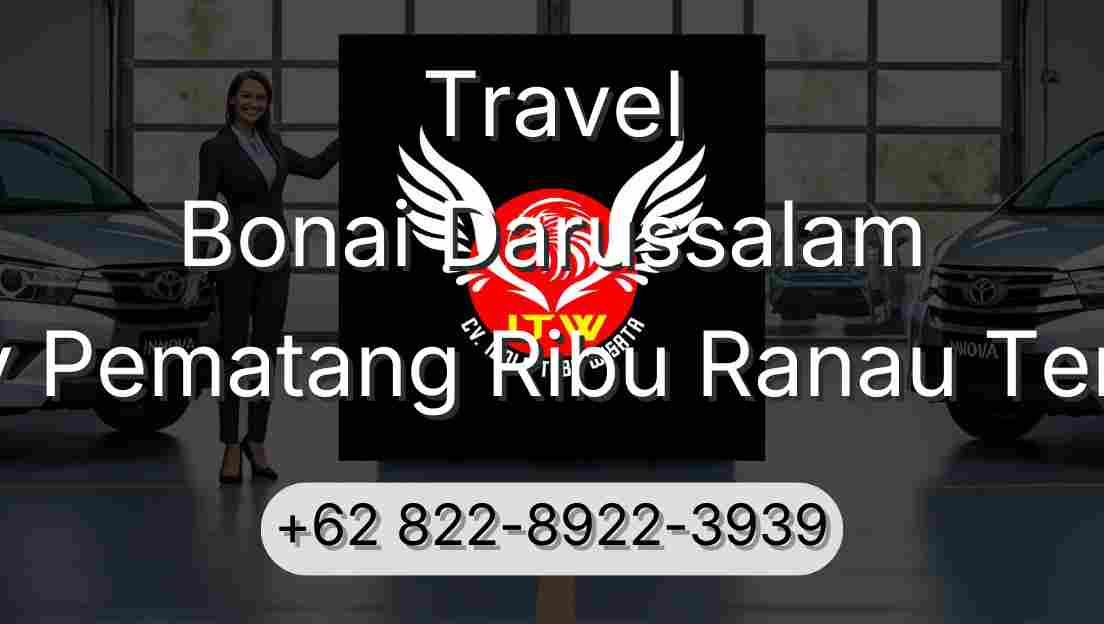 Travel Bonai Darussalam Buay Pematang Ribu Ranau Tengah
