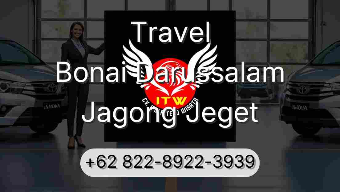 Travel Bonai Darussalam Jagong Jeget