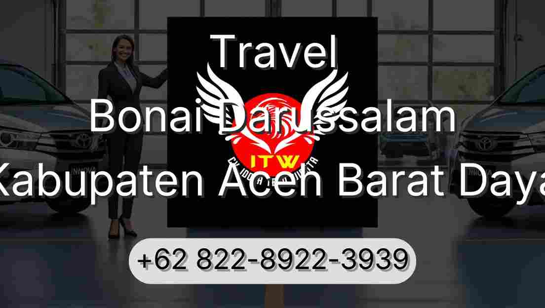 Travel Bonai Darussalam Kabupaten Aceh Barat Daya