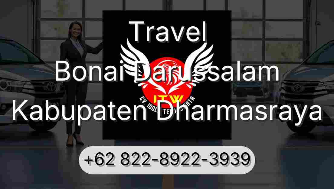 Travel Bonai Darussalam Kabupaten Dharmasraya
