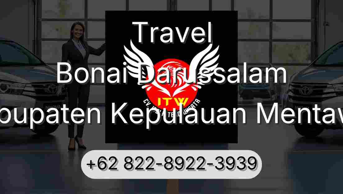 Travel Bonai Darussalam Kabupaten Kepulauan Mentawai