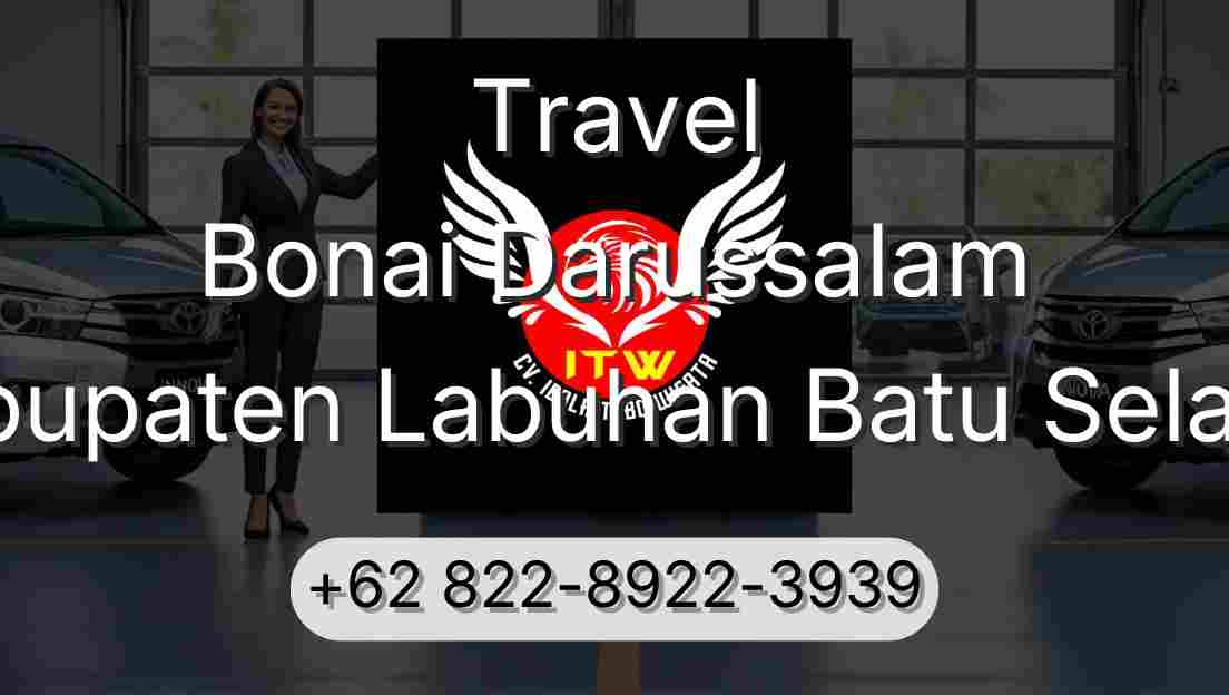 Travel Bonai Darussalam Kabupaten Labuhan Batu Selatan