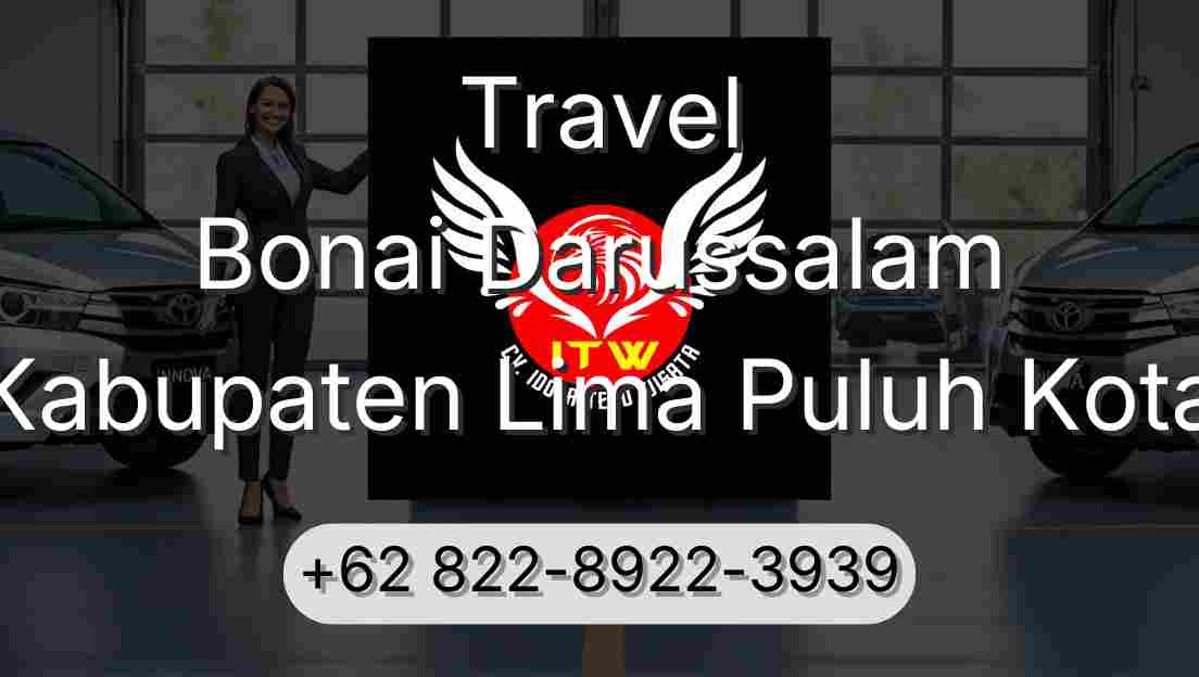 Travel Bonai Darussalam Kabupaten Lima Puluh Kota