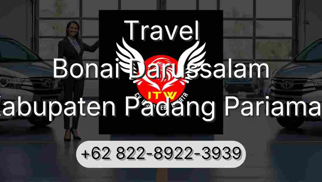 Travel Bonai Darussalam Kabupaten Padang Pariaman