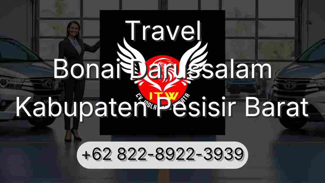 Travel Bonai Darussalam Kabupaten Pesisir Barat