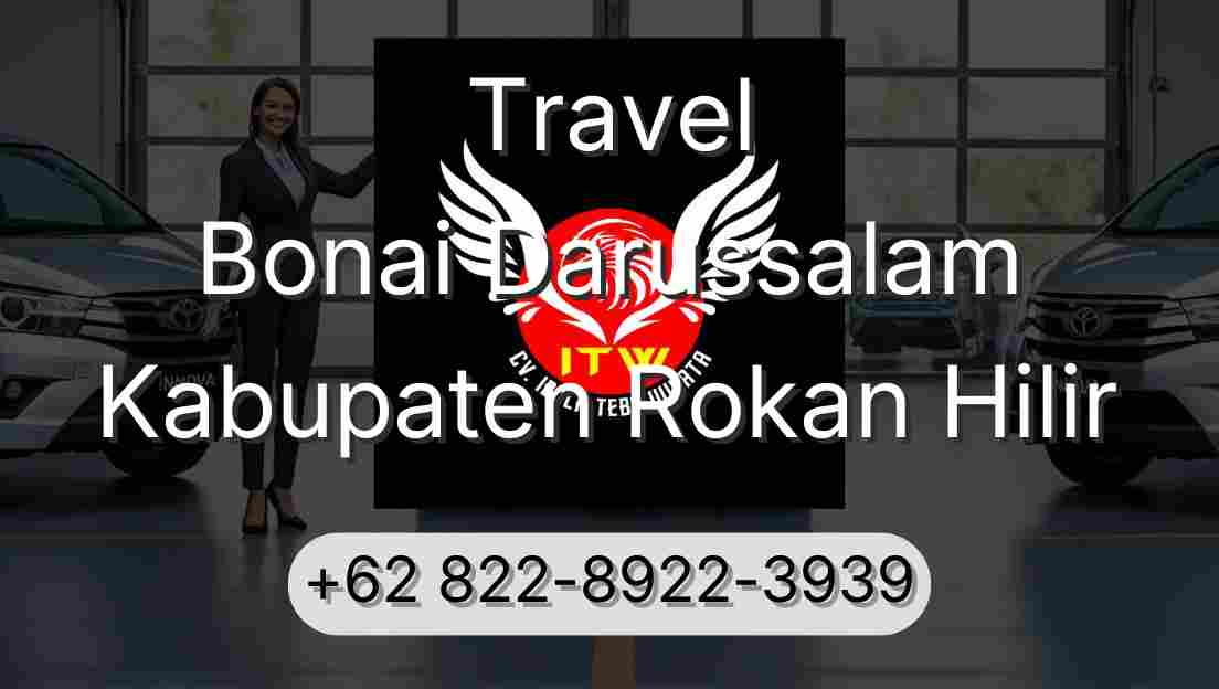 Travel Bonai Darussalam Kabupaten Rokan Hilir