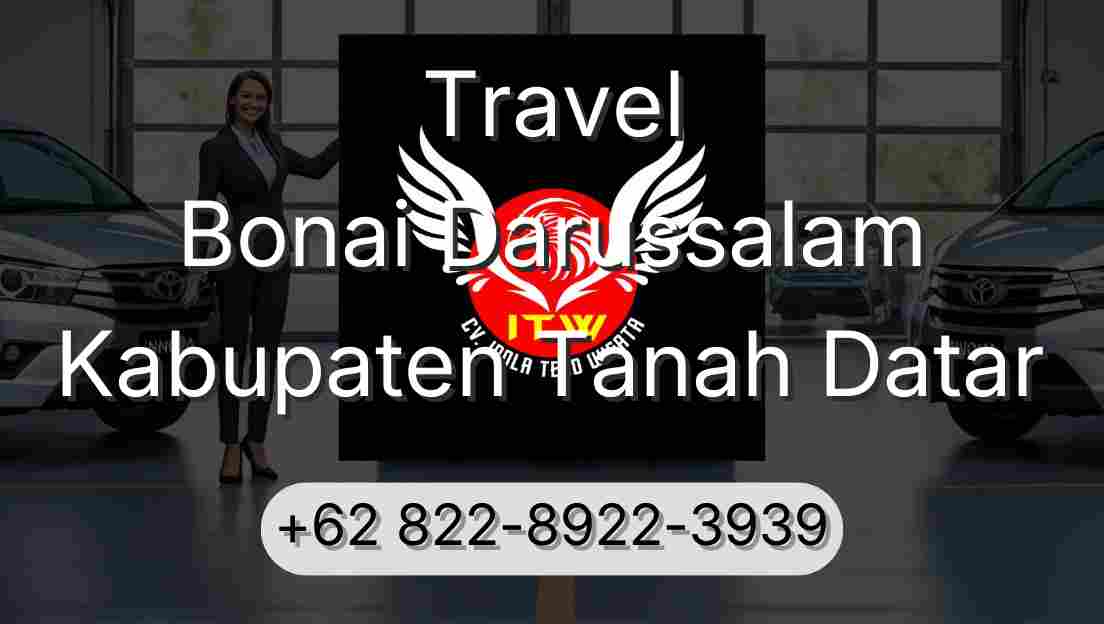 Travel Bonai Darussalam Kabupaten Tanah Datar