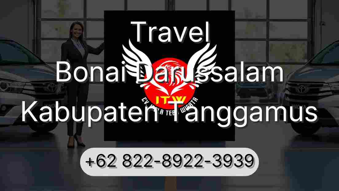Travel Bonai Darussalam Kabupaten Tanggamus