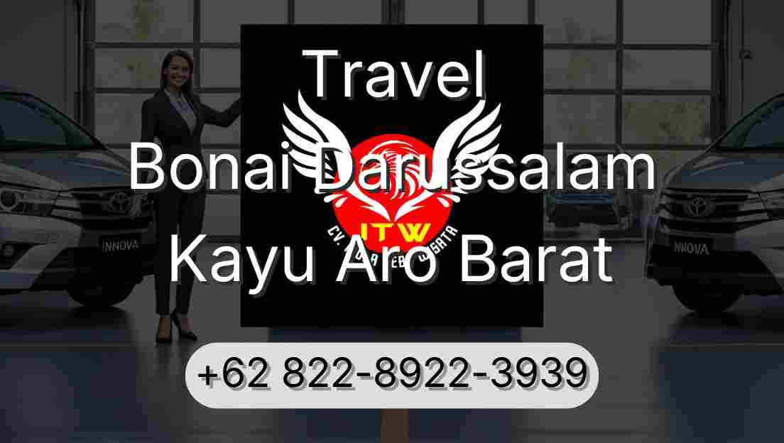 Travel Bonai Darussalam Kayu Aro Barat