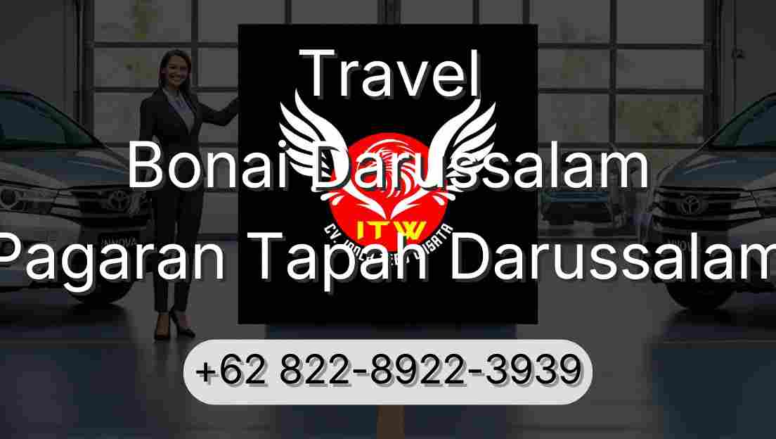 Travel Bonai Darussalam Pagaran Tapah Darussalam