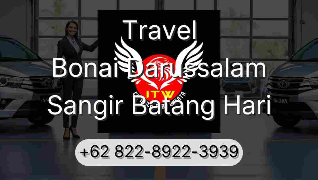 Travel Bonai Darussalam Sangir Batang Hari