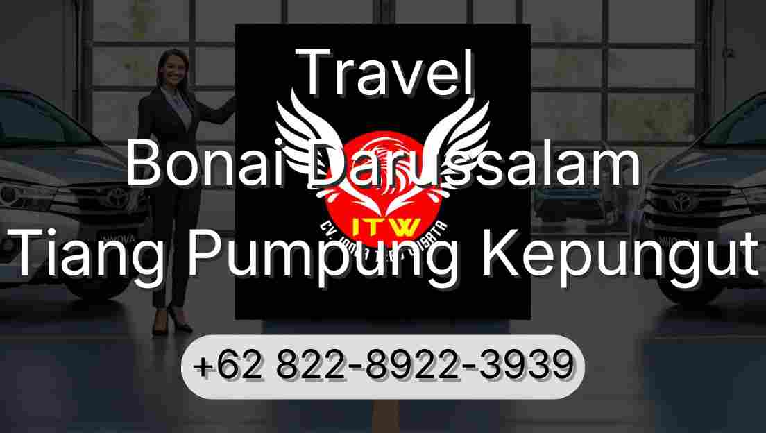 Travel Bonai Darussalam Tiang Pumpung Kepungut