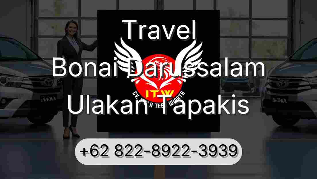 Travel Bonai Darussalam Ulakan Tapakis