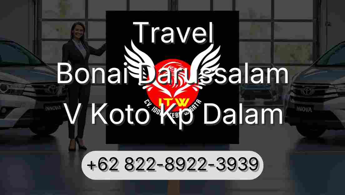 Travel Bonai Darussalam V Koto Kp Dalam