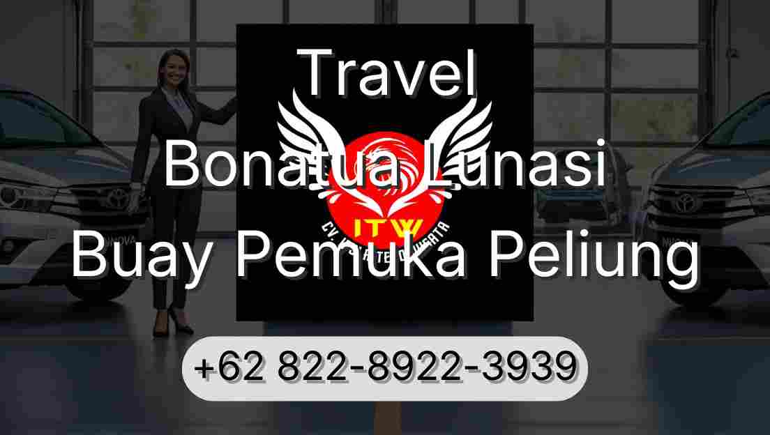 Travel Bonatua Lunasi Buay Pemuka Peliung