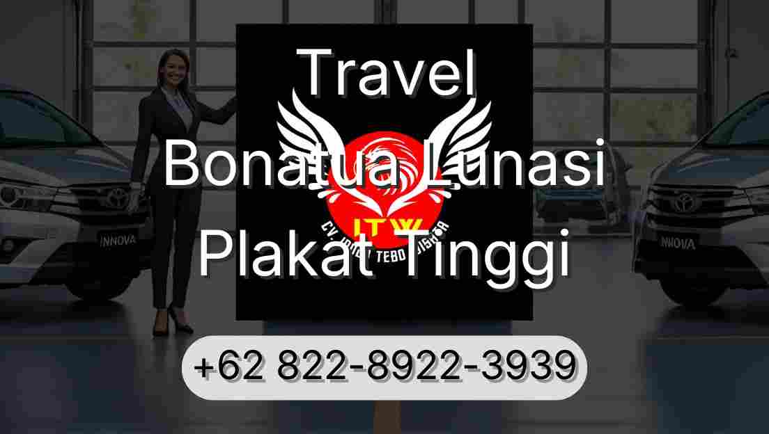 Travel Bonatua Lunasi Plakat Tinggi
