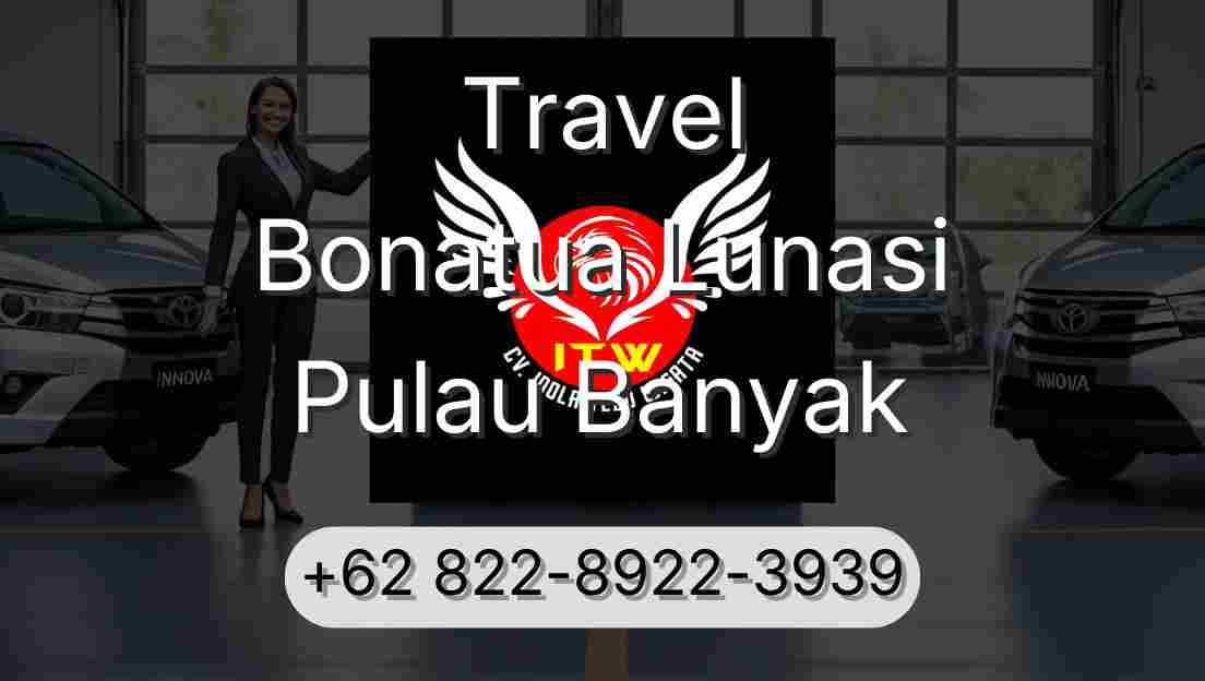 Travel Bonatua Lunasi Pulau Banyak