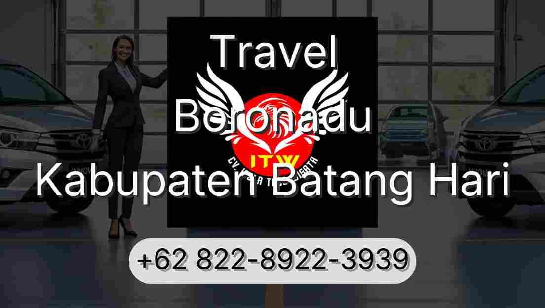 Travel Boronadu Kabupaten Batang Hari