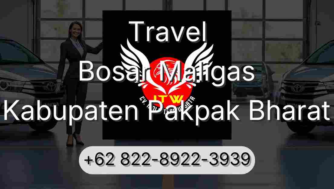 Travel Bosar Maligas Kabupaten Pakpak Bharat