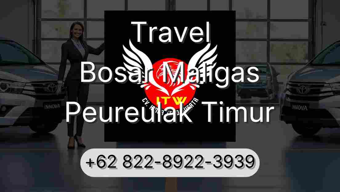 Travel Bosar Maligas Peureulak Timur