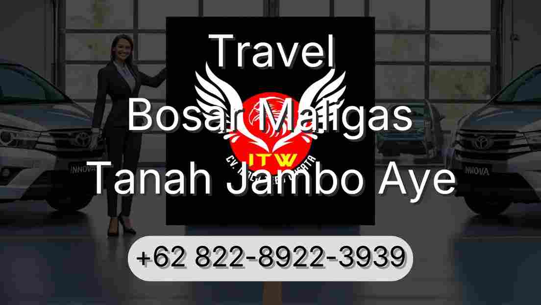 Travel Bosar Maligas Tanah Jambo Aye