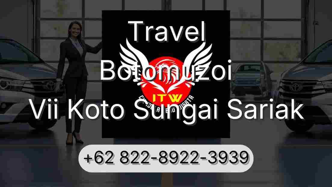 Travel Botomuzoi Vii Koto Sungai Sariak