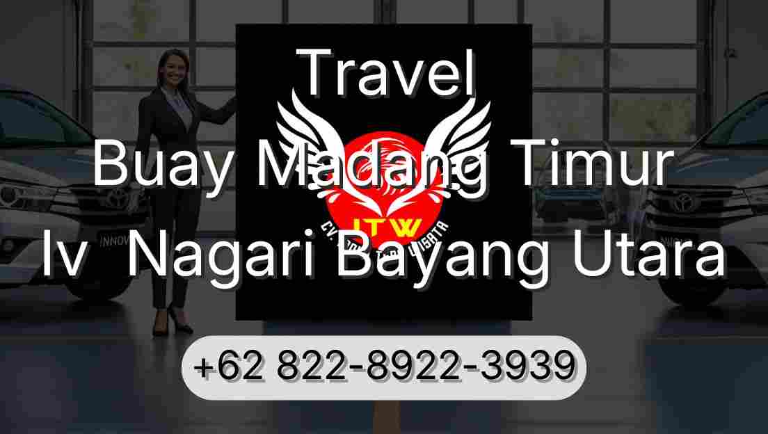 Travel Buay Madang Timur Iv  Nagari Bayang Utara