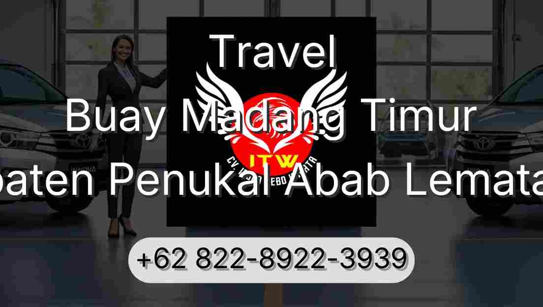 Travel Buay Madang Timur Kabupaten Penukal Abab Lematang Ilir
